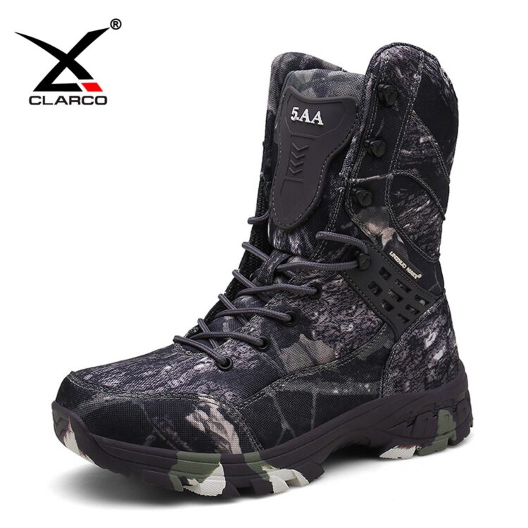 Outdoor Camouflage Boots Non-Slip Hiking Shoes CLO775
