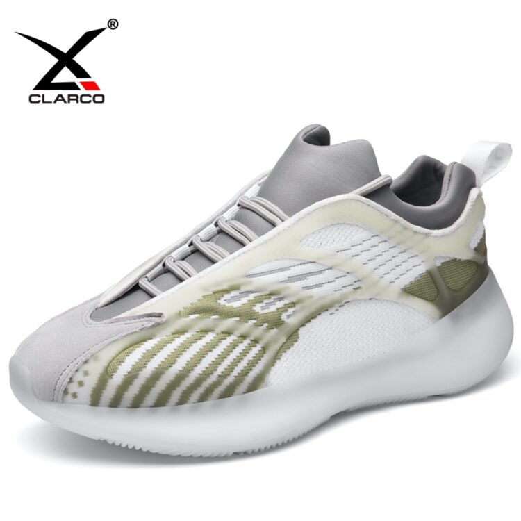 Semitransparent TPU Outsole Flyknit Mesh Vamp Sneakers CLS1910
