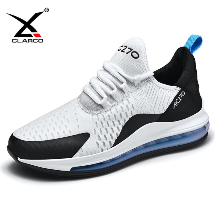 PU Air Cushion Flyknit Mesh Running Sneakers CLS1986