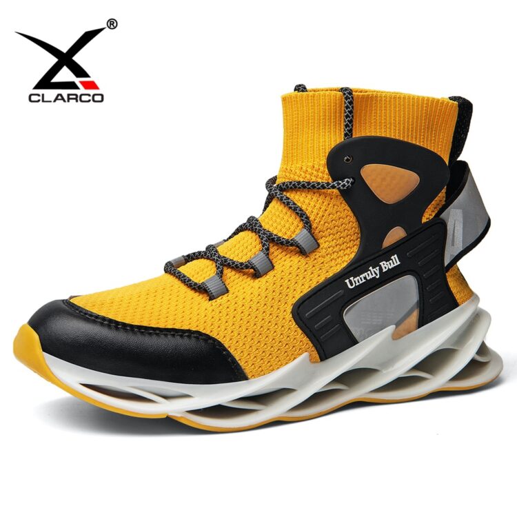 High Top Reflective Upper Blade Sole Basketball Shoes CLS201
