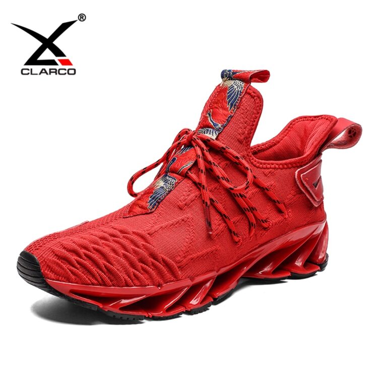 Blade Sole High Elastic Flyknit Mesh Upper Sneakers CLS611