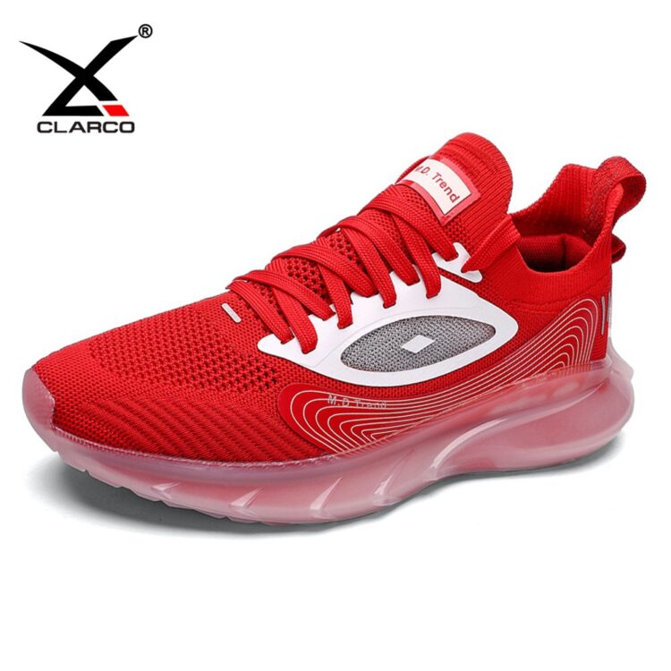 Translucent Popcorn Outsole Air Mesh Running Sneakers CLS6605