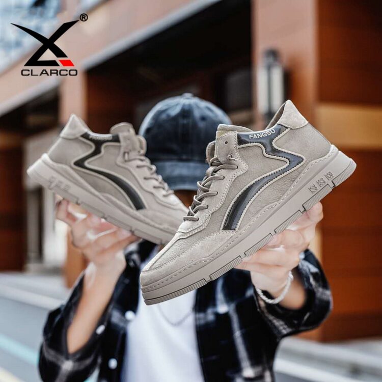 Lightweight High Top Suede Casual Walking Shoes CLC6606