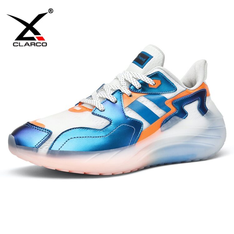 Stylish Reflective Offset Fabric Upper MD Sole Sneakers CLS6623