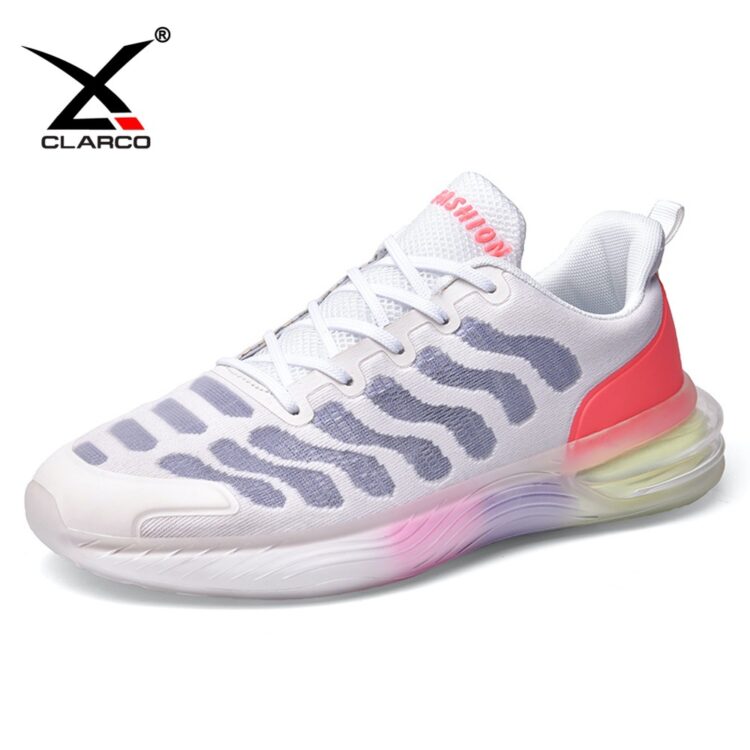 Rainbow Stylish TPU Outsole Air Mesh Jogging Sneakers CLS709