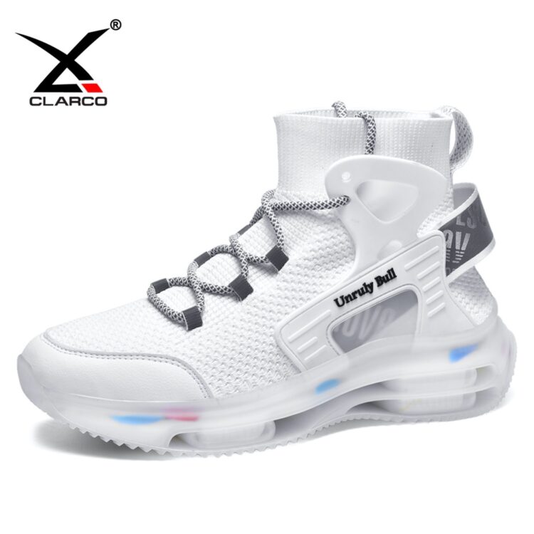 Reflective Design High Top Flyknit Mesh Sneakers CLS719