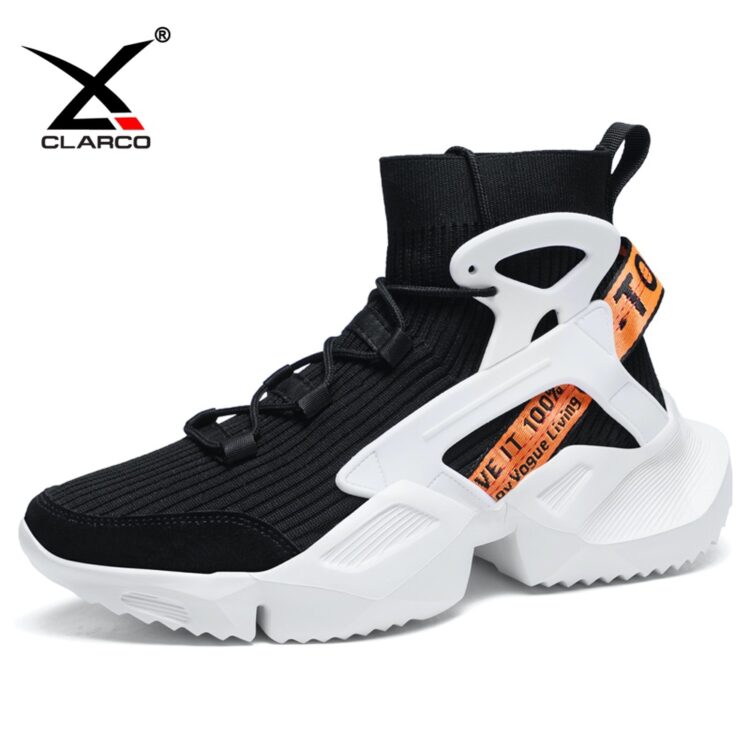 High Top Knit Sock Upper Phylon Sole Casual Sneakers CLS8030