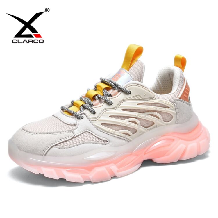 Stylish Super Fiber TPU Popcorn Running Sneakers CLS8126