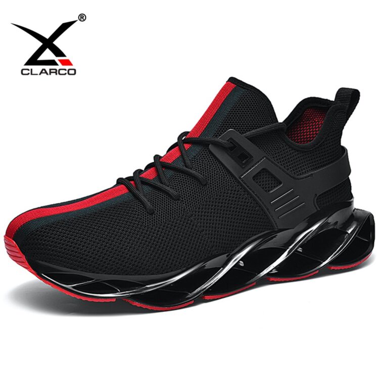 Contrasting Color Mesh Vamp Blade Outsole Sneakers CLS9168