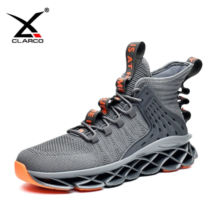 High Top Mesh Upper Blade Sole Sneakers CLS9192