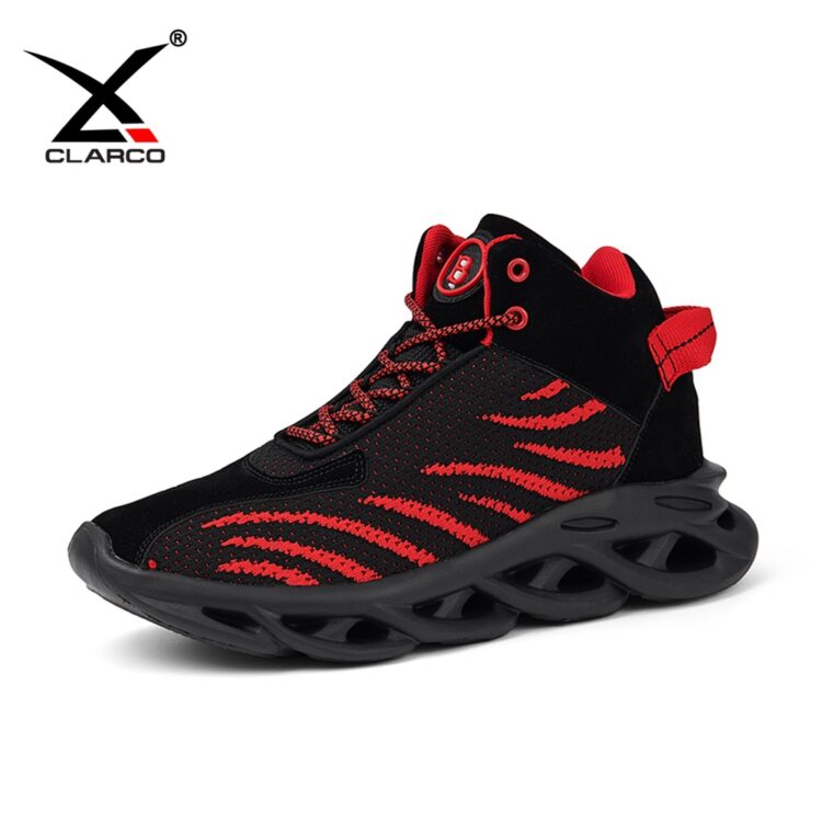 Non Slip Blade MD Outsole Flyknit Air Mesh Sneakers CLSA06