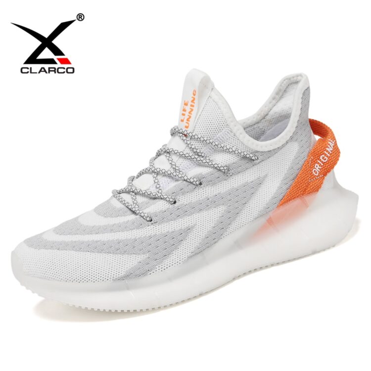 Breathable Flyknit Mesh Vamp TPU Outsole Tennis Sneakers CLSA29