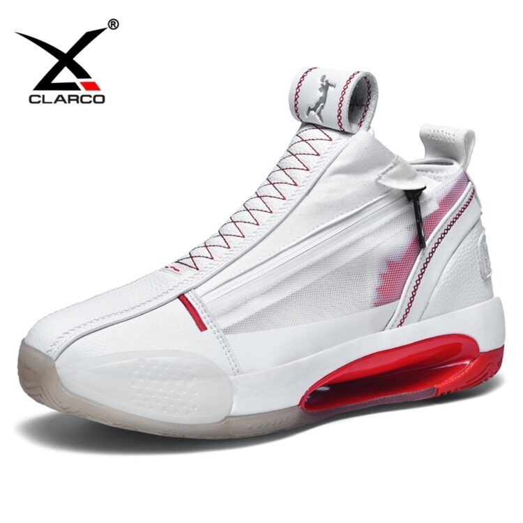 High Top Zipper Mesh MD Outsole Basketball Sneakers CLSA71
