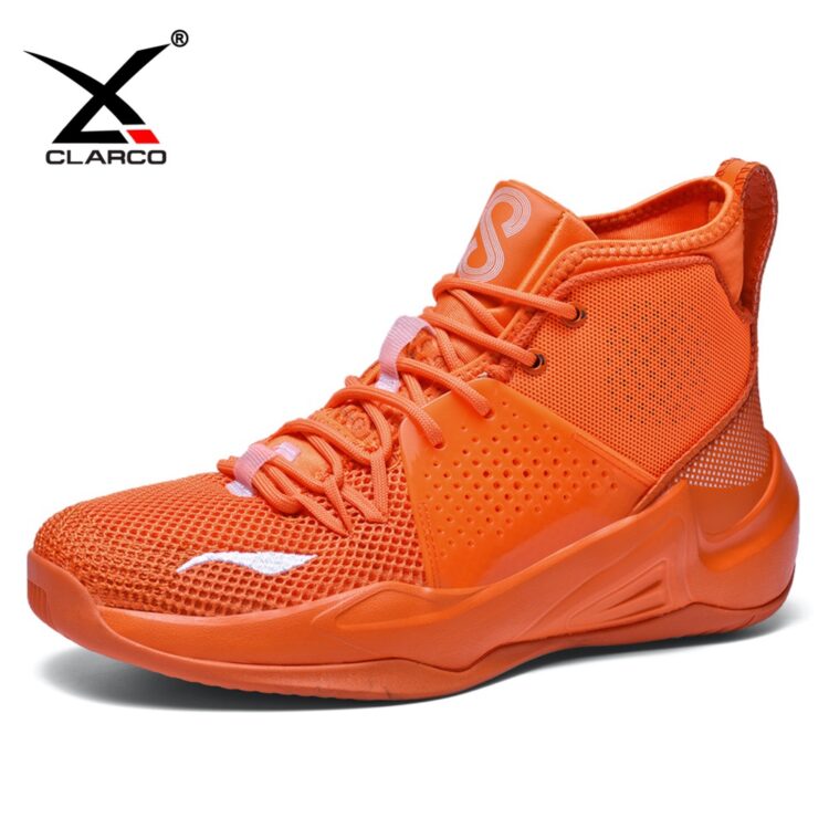 Breathable Basketball Shoes Flyknit Mesh MD Outsole Sneakers CLSA73