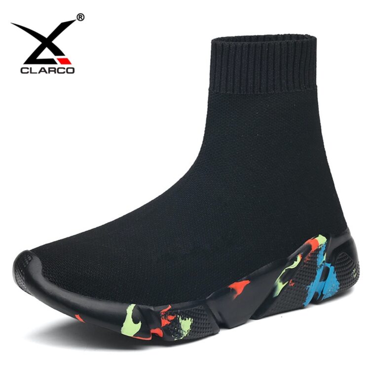 High Top Knit Upper Casual Sneakers CLS1208